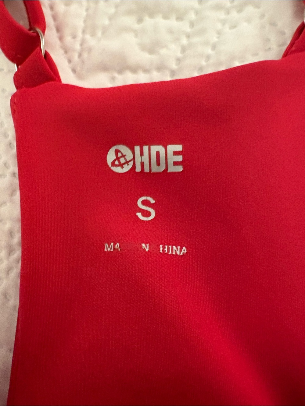 HDE Red Tennis Dress Shorts Set S Built In Bra Tenniscore Golf Activewear - Picture 4 of 10